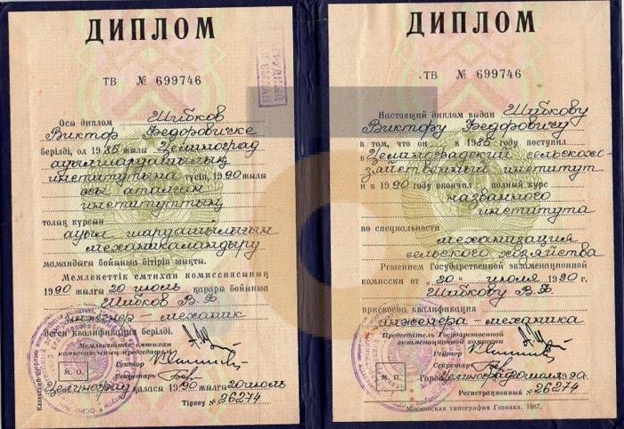 Дипломы и сертификаты эксперта