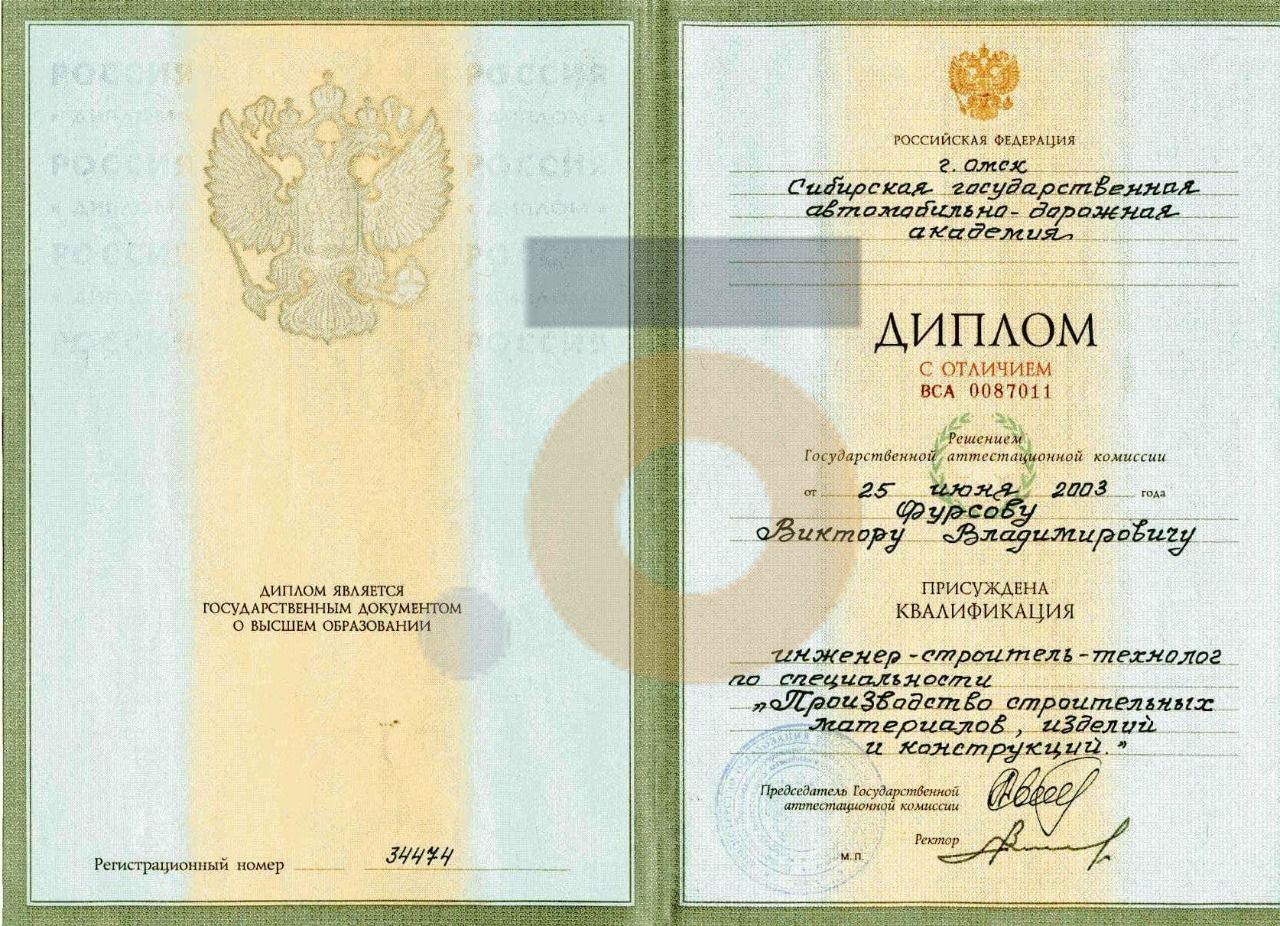 Дипломы и сертификаты эксперта